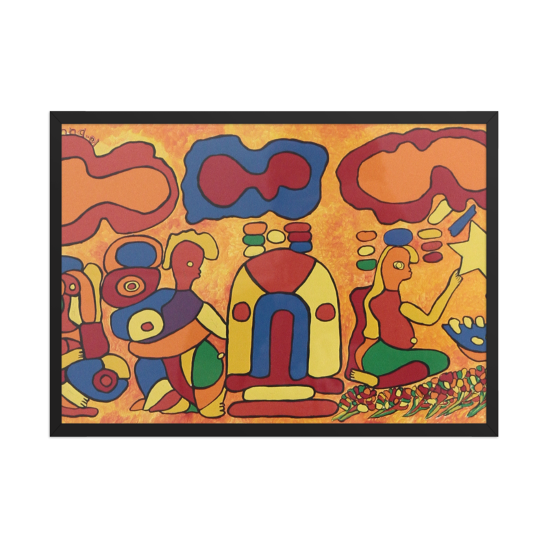 I Can Not Live Without You 1992 — Print